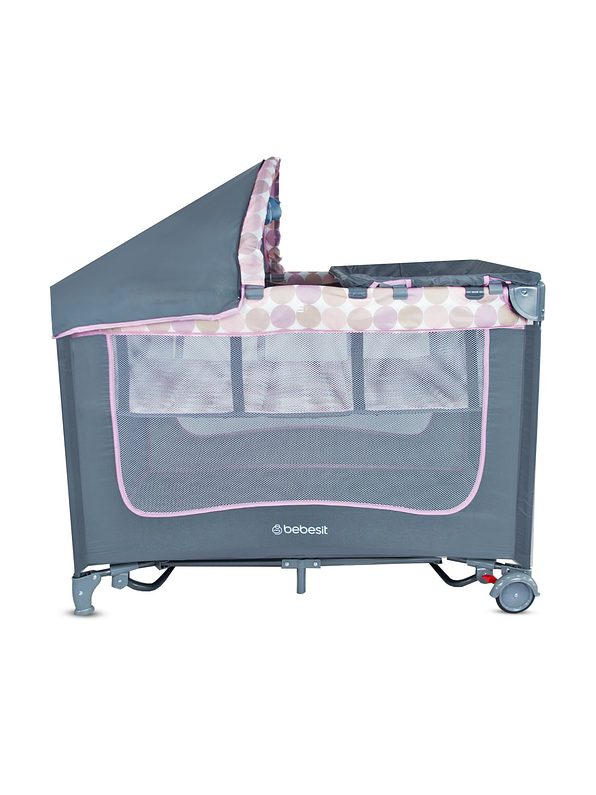 Cuna Corral Magic Rosa  4