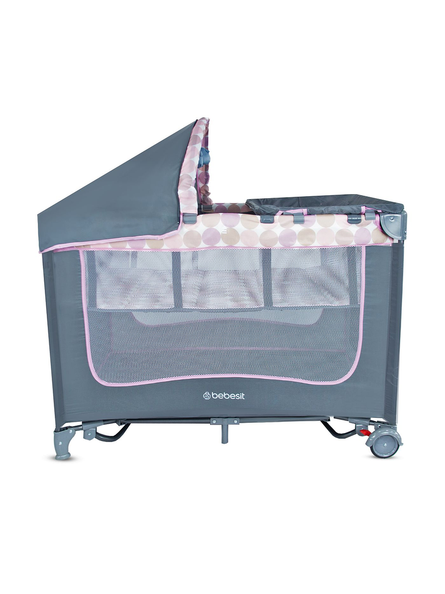 Cuna Corral Magic Rosa  4