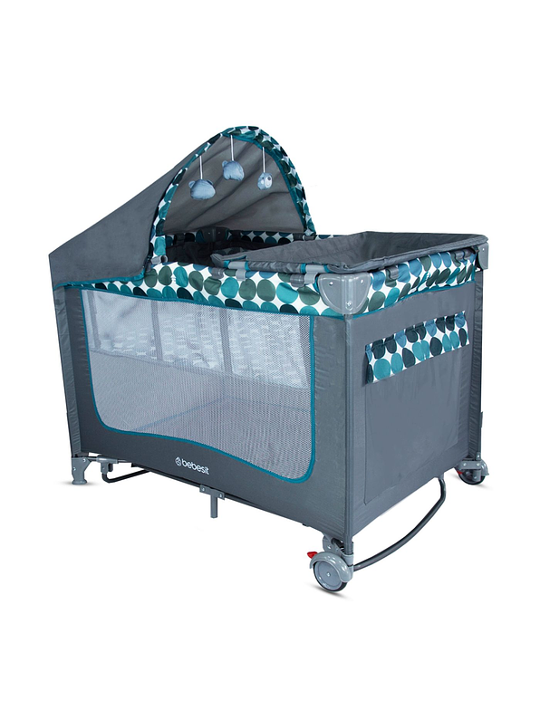 Cuna Corral Magic Blue 1