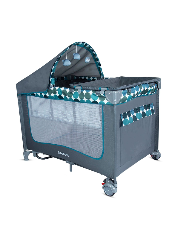 Cuna Corral Magic Blue 3