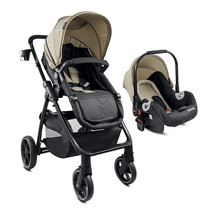 Coche Bebesit Travel System Alfa Beige