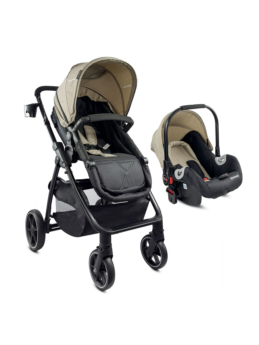Coche Bebesit Travel System Alfa Beige 1