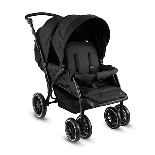 Coche Bebesit Gemelar Bivo Black Premium