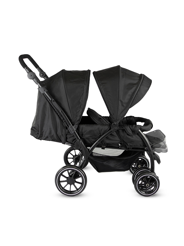 Coche Bebesit Gemelar Bivo Black Premium 2