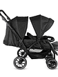Coche Bebesit Gemelar Bivo Black Premium - Miniatura 2
