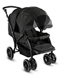 Coche Bebesit Gemelar Bivo Black Premium - Miniatura 4