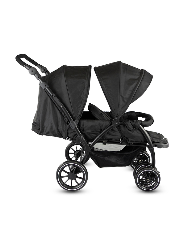 Coche Bebesit Gemelar Bivo Black Premium 5