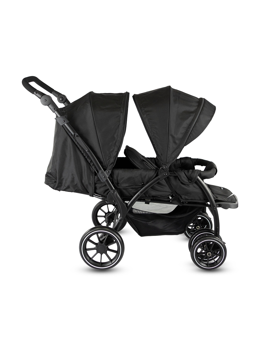 Coche Bebesit Gemelar Bivo Black Premium 5