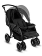 Coche Bebesit Gemelar Bivo Black Premium - Miniatura 3