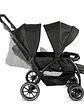 Coche Bebesit Gemelar Bivo Black Premium - Miniatura 6