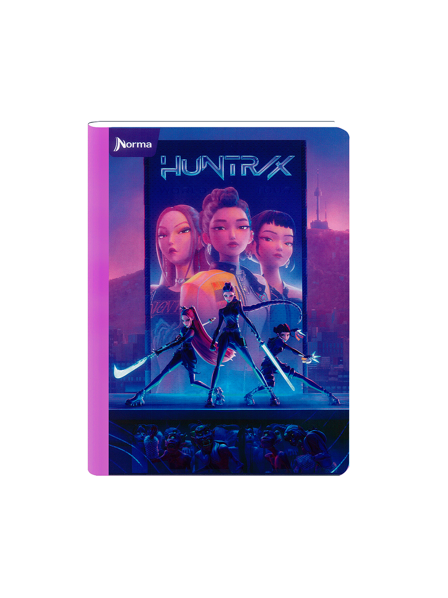 Cuaderno Cosido Norma Guerreras KPOP 100 Hojas Doble linea 6