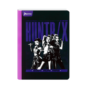 Cuaderno Cosido Norma Guerreras KPOP 50 Hojas Cuadros