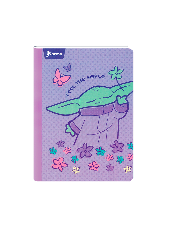 Cuaderno Cosido Norma Grogu 100 Hojas Líneas 2