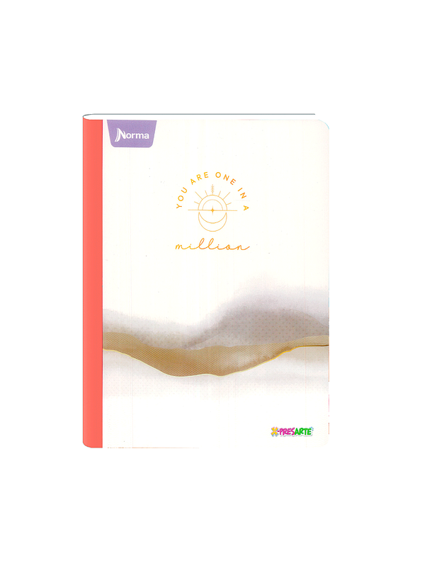 Cuaderno Cosido Norma X-Presarte Femenino 100 Hojas Cuadros 3