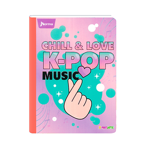 Cuaderno Cosido Norma X-Presarte Femenino 50 Hojas Cuadros