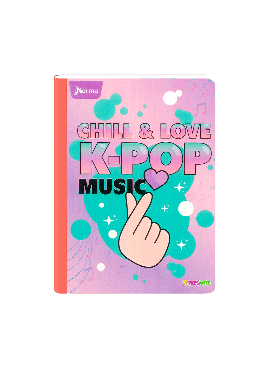 Cuaderno Cosido Norma X-Presarte Femenino 50 Hojas Cuadros 1