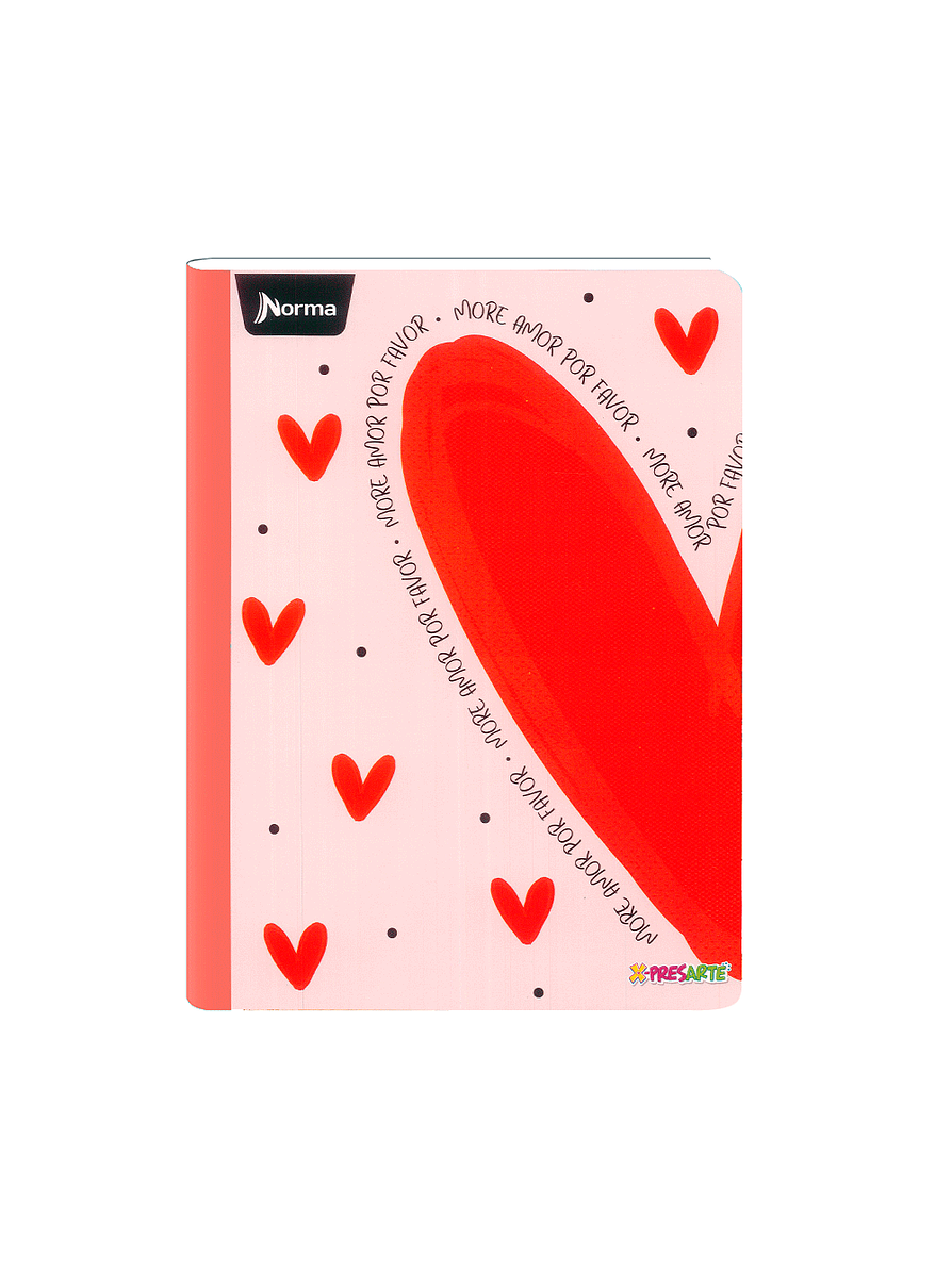 Cuaderno Cosido Norma X-Presarte Femenino 50 Hojas Cuadros 7