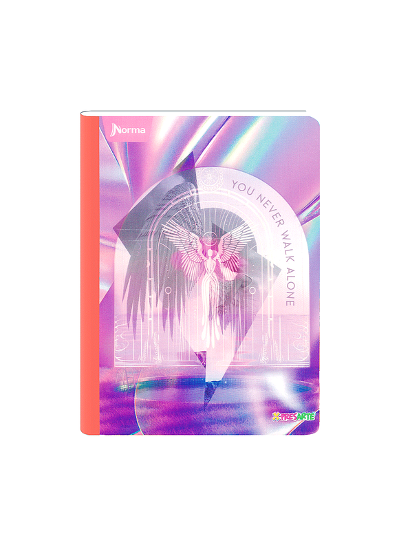 Cuaderno Cosido Norma X-Presarte Femenino 50 Hojas Cuadros 9