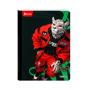 Cuaderno Cosido Norma X-Presarte Masculino 100 Hojas Cuadros