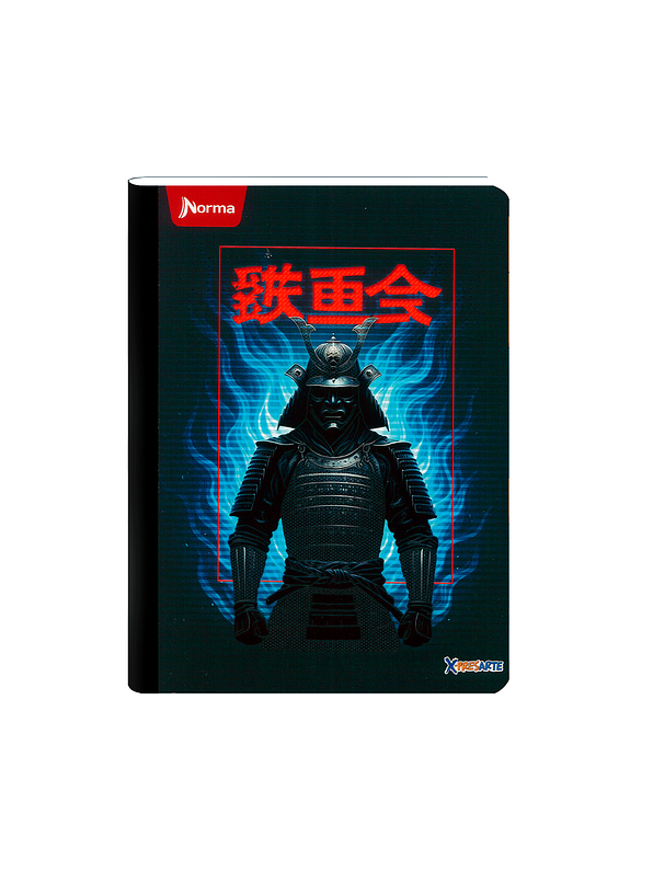 Cuaderno Cosido Norma X-Presarte Masculino 100 Hojas Cuadros 10