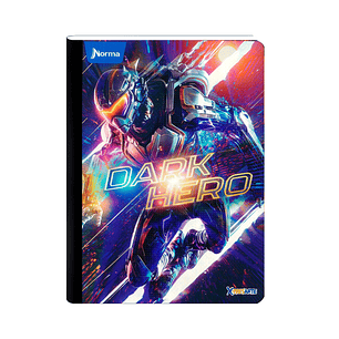 Cuaderno Cosido Norma X-Presarte Masculino 50 Hojas Cuadros