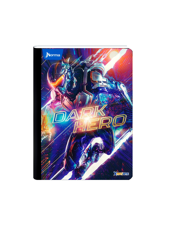 Cuaderno Cosido Norma X-Presarte Masculino 50 Hojas Cuadros 1