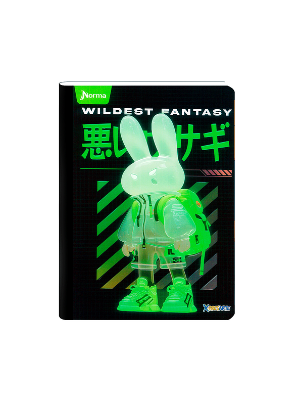 Cuaderno Cosido Norma X-Presarte Masculino 50 Hojas Cuadros 6