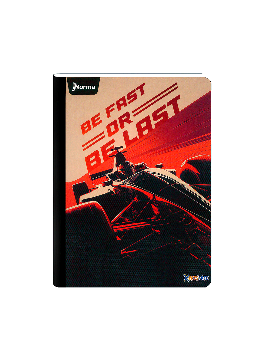 Cuaderno Cosido Norma X-Presarte Masculino 50 Hojas Cuadros 7