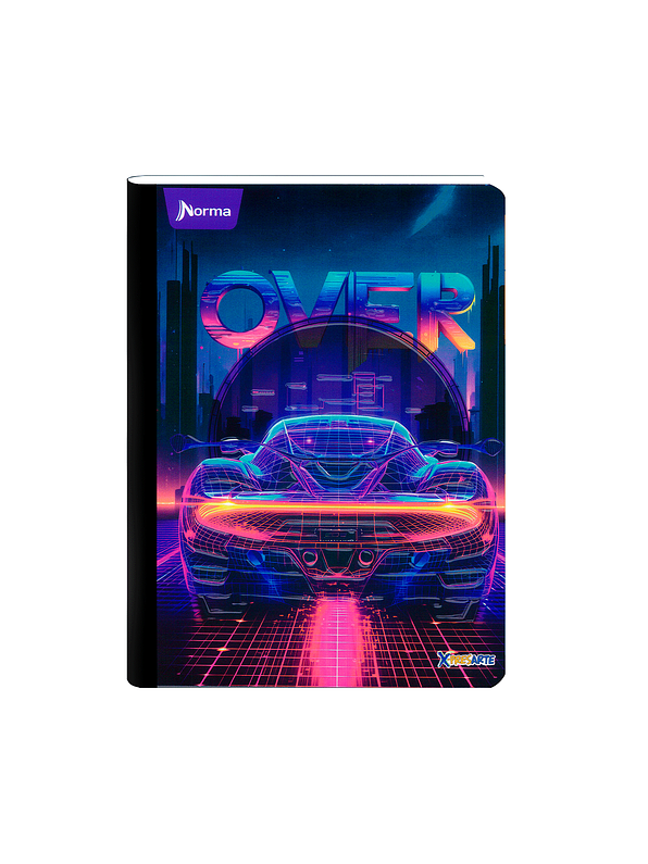 Cuaderno Cosido Norma X-Presarte Masculino 50 Hojas Cuadros 13