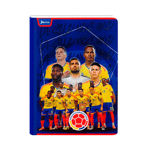 Cuaderno Cosido Norma Selección Colombia 50 Hojas Líneas