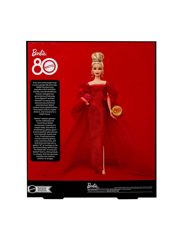 Barbie Signature Coleccionable 80 Aniversario 6