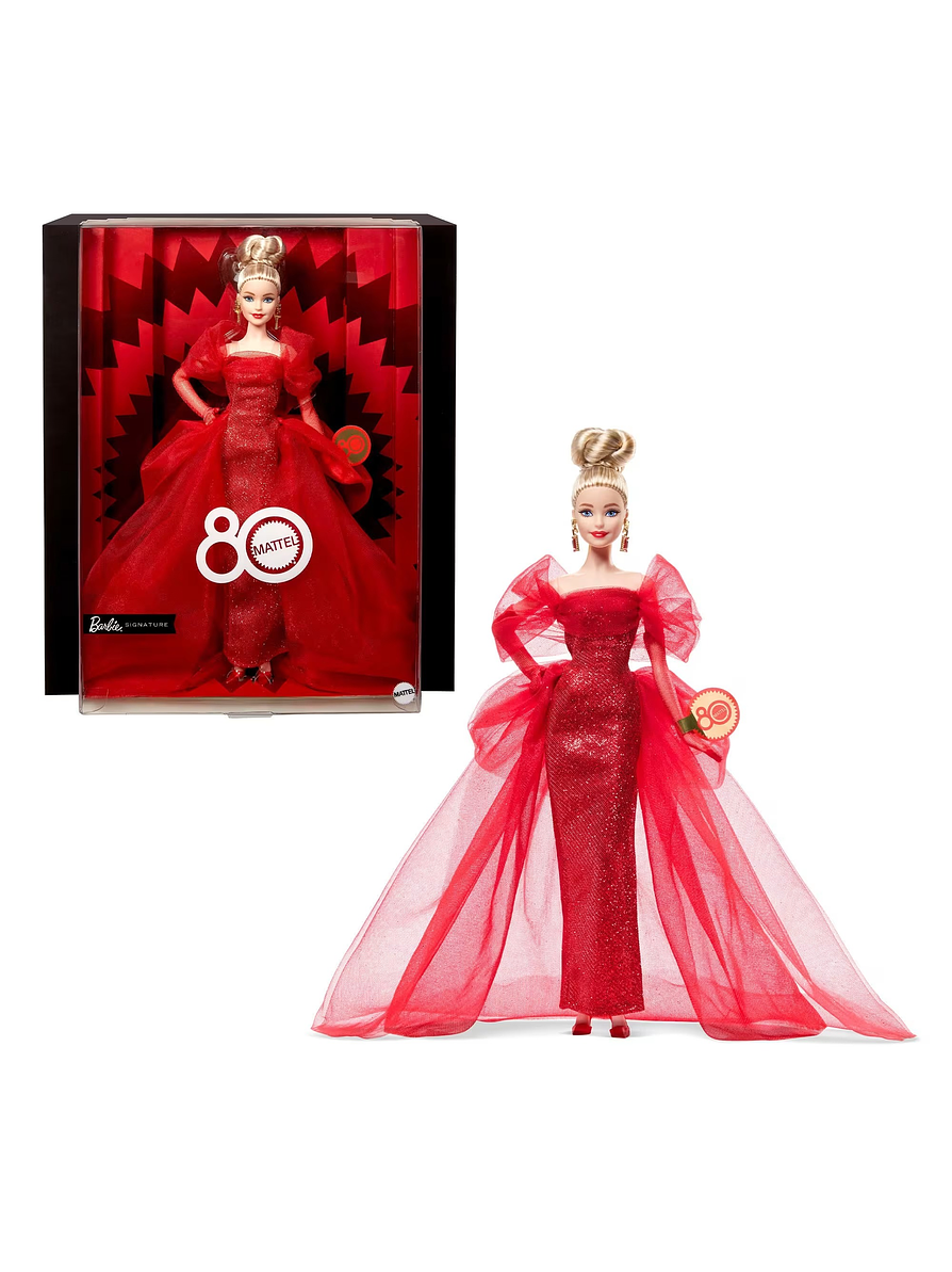 Barbie Signature Coleccionable 80 Aniversario 1