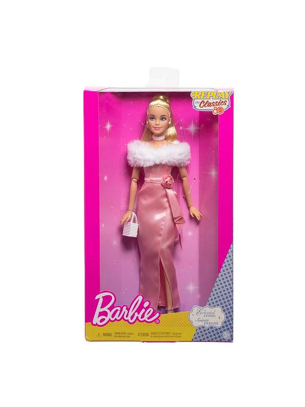 Barbie Noche De Encanto Con Vestido Rosa  2