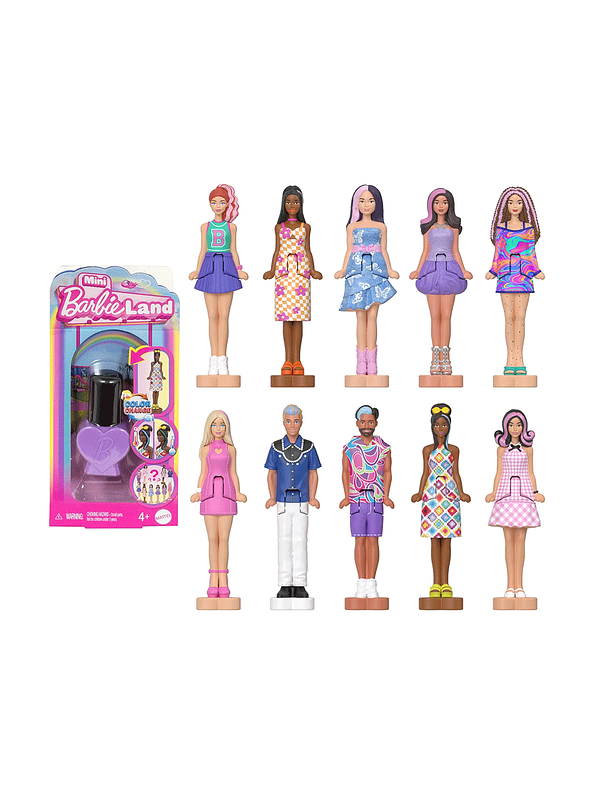 Mini BarbieLand Muñecas Fashionistas Con Perfume Surtidas  1