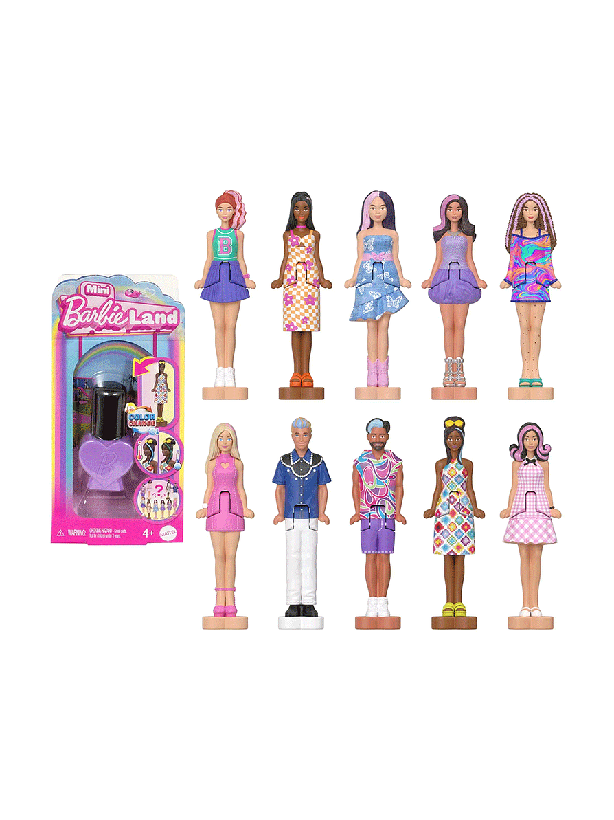 Mini BarbieLand Muñecas Fashionistas Con Perfume Surtidas  1