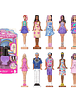 Mini BarbieLand Muñecas Fashionistas Con Perfume Surtidas  - Miniatura 1