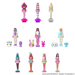 Mini BarbieLand Muñecas Color Reveal Surtidas