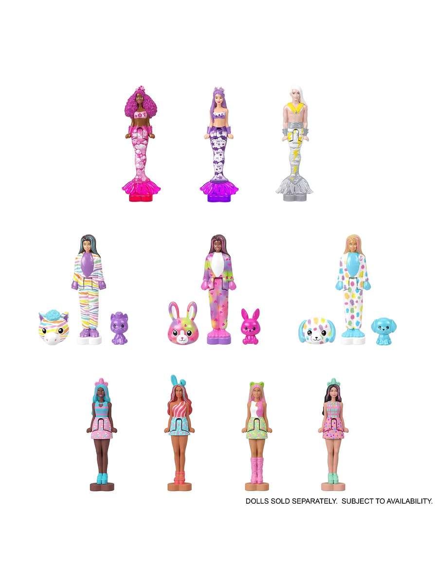 Mini BarbieLand Muñecas Color Reveal Surtidas 2