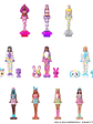 Mini BarbieLand Muñecas Color Reveal Surtidas - Miniatura 2