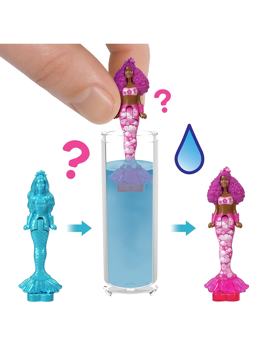 Mini BarbieLand Muñecas Color Reveal Surtidas 4