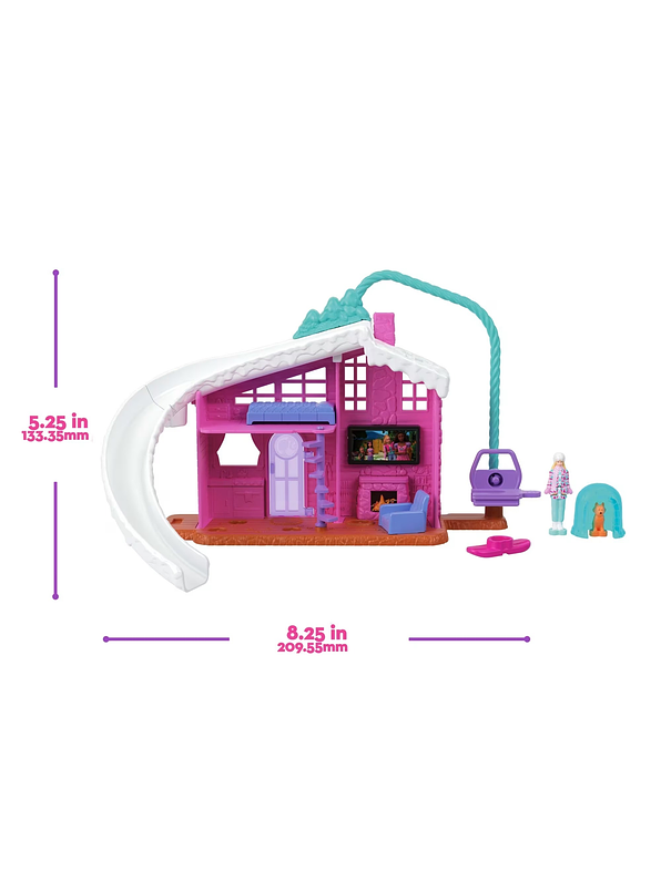 Mini BarbieLand Juego De Casa Y Muñeca 3