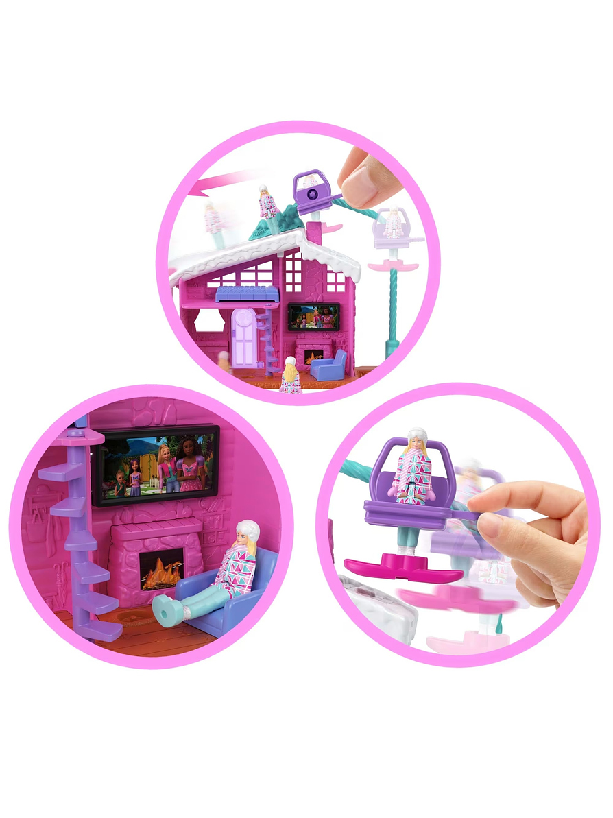 Mini BarbieLand Juego De Casa Y Muñeca 4