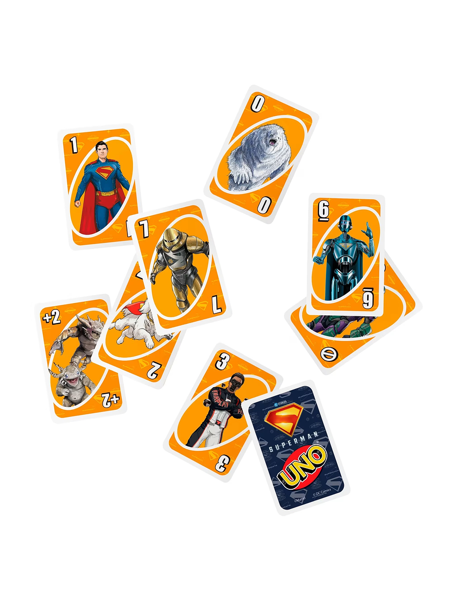 Cartas UNO Superman 4