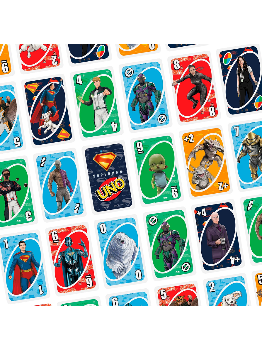 Cartas UNO Superman 5