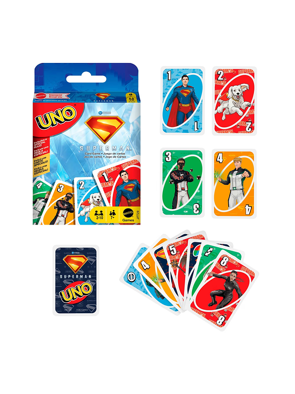 Cartas UNO Superman 2