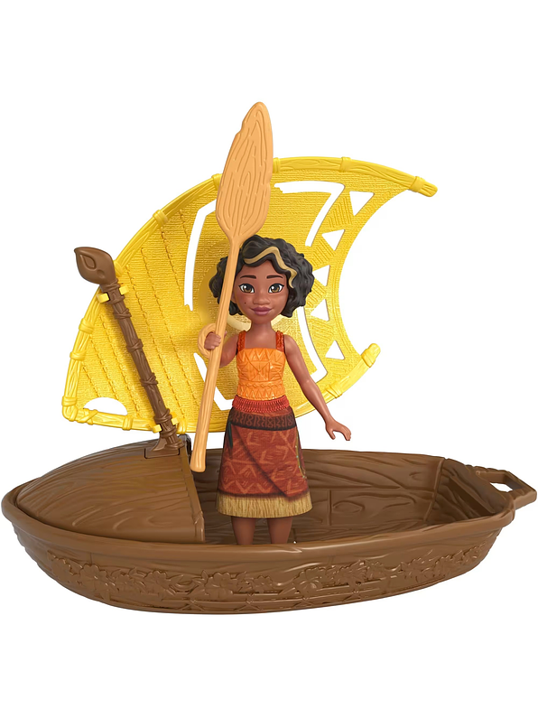Disney Moana 2 Canoa, Muñeco Y Accesorios Surtido 2