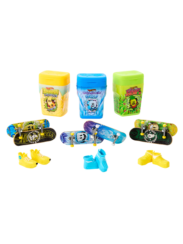 Hot Wheels Skate Con 2 Tablas Fingerboard Surtido  5