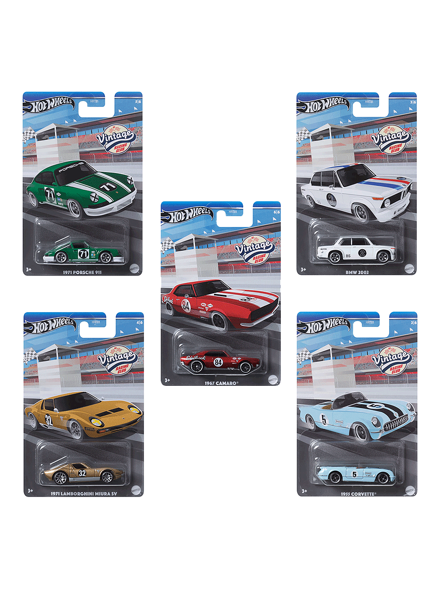 Autos Básicos Hot Wheels Vintage Surtido 1