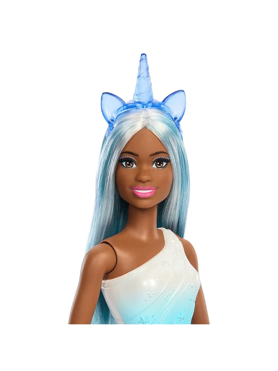 Barbie Unicornio Muñeca Afroamericana Con Pelo Fantasía 3