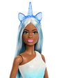 Barbie Unicornio Muñeca Afroamericana Con Pelo Fantasía - Miniatura 3